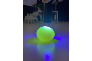 Glowing Rubber Egg