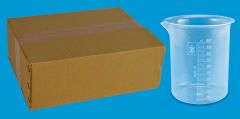 Beaker, Plastic, 1000ml, Box of 6