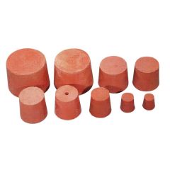 Rubber Stopper Size #2 - 1 Hole - 10 Pack