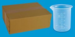 Beaker, Plastic, 50ml, Box of 12