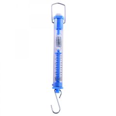 Spring balance, cylinder, 250g/2.5N, blue