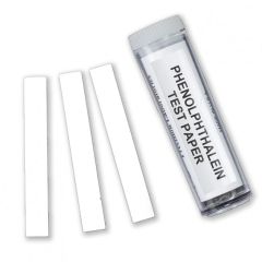 Phenolphthalein, vial, 100 strips.