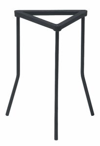 Tripod, Cast Iron, Chrome Plated Legs, Large