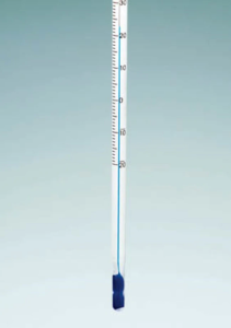 Thermometer, 30cm, white back, -20c to 110c