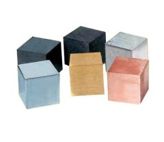 Cubes, 1.0cm edge, set of 6