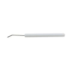 Dissection Needle, plastic handle, bent tip