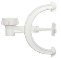 Burette clamp, PVC, single