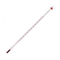 Thermometer 300mm, Red Spirit, white back -10 to 50c