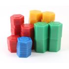 Stackable Plastic Weight Set