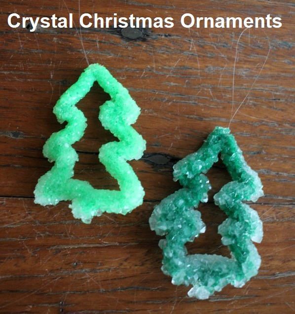 Crystal Christmas Ornaments